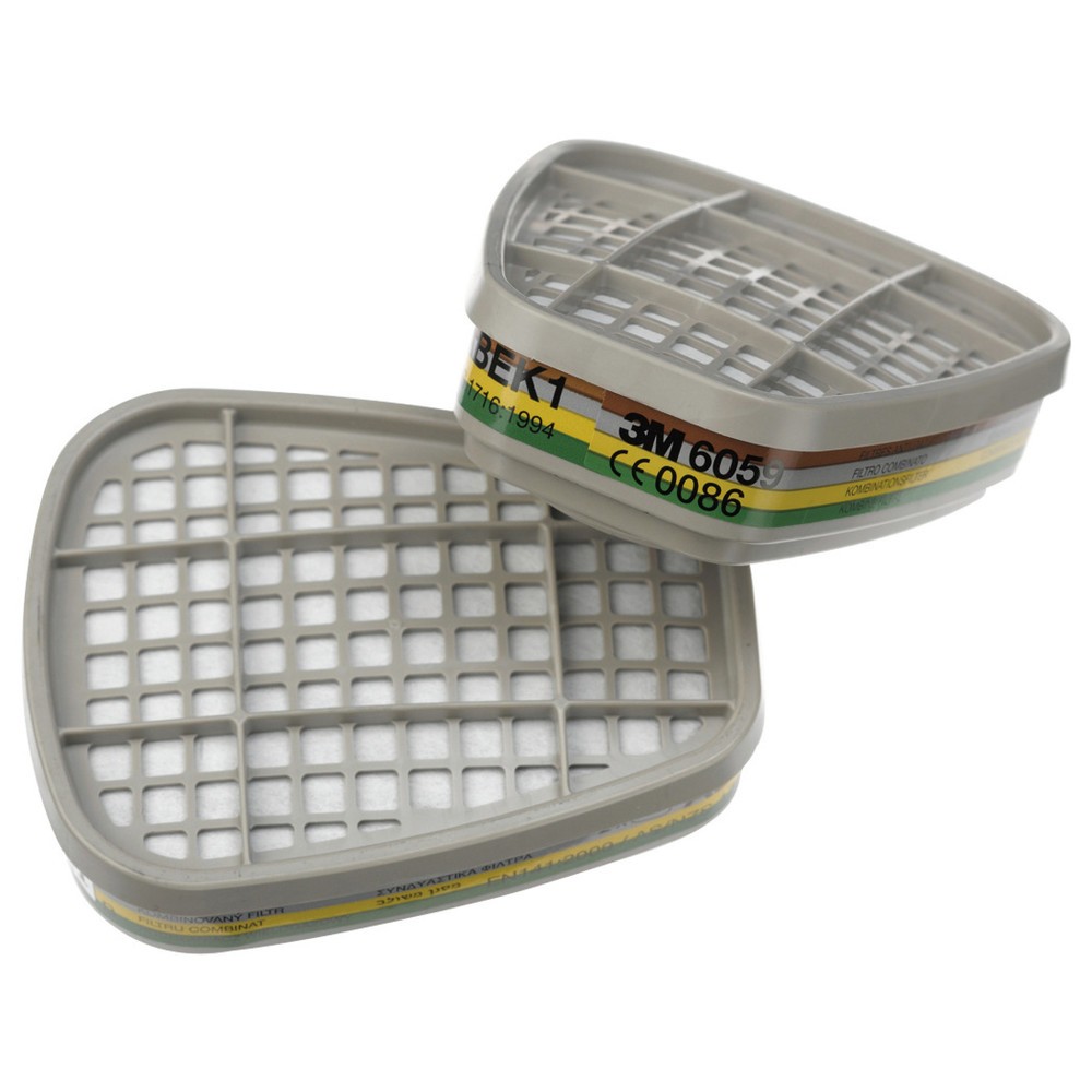 Product afbeelding: Gas- en combi-filter voor 3M™-gas- en dampmasker, ABEK1