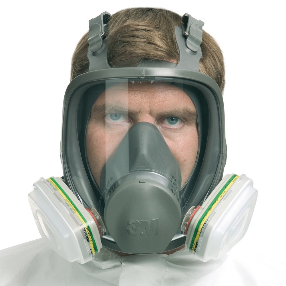 Product afbeelding: Gas- en dampmasker 3M™ volgelaatsmaskers serie 6000