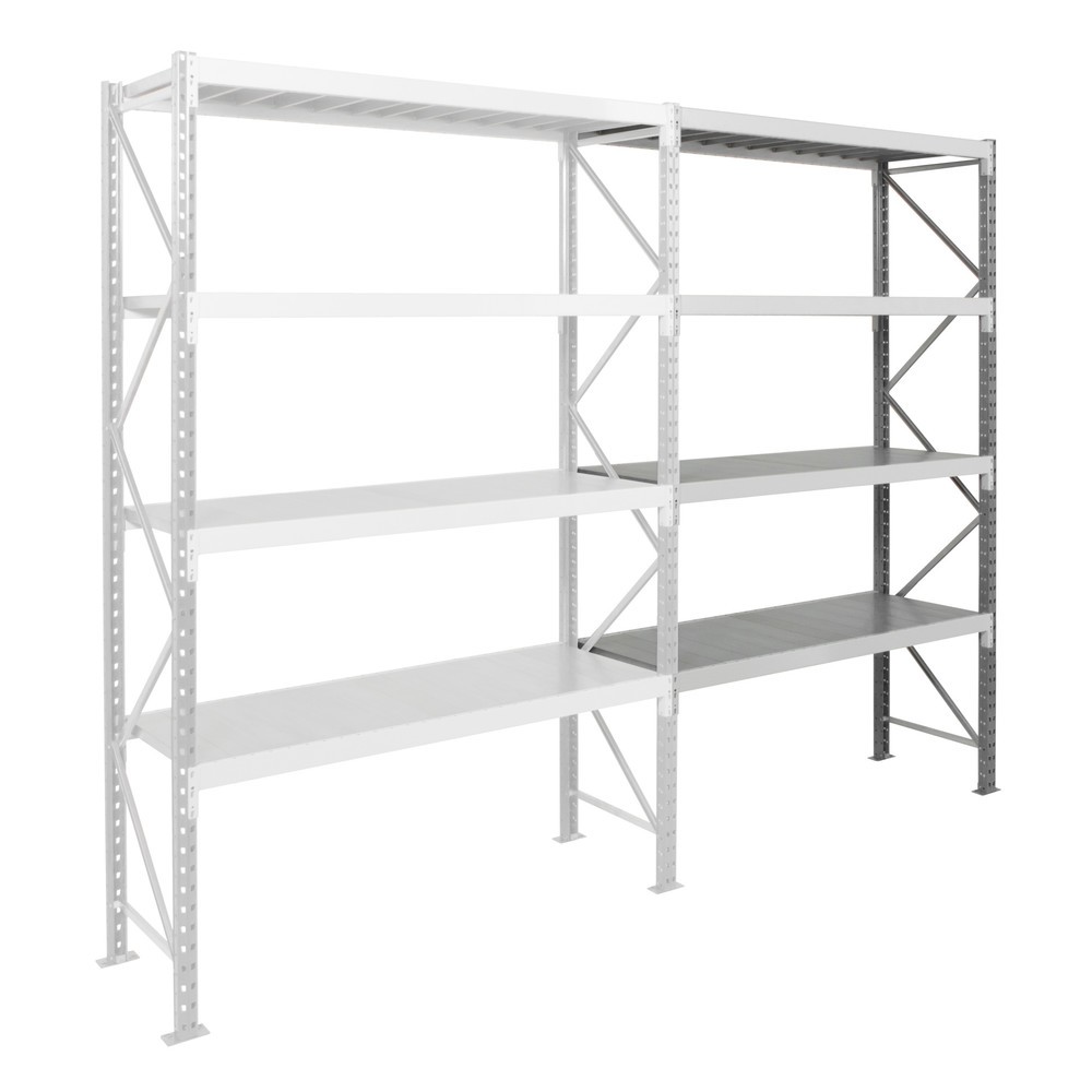 Product afbeelding: ManOrga Grootvakstelling, met staalpanelen, AF, H x B x D 2.500 x 1.800 x 800 mm