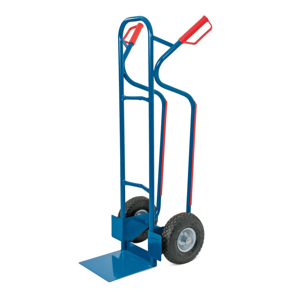 Product afbeelding: Steekwagen HEMMDAL, met anti-lek banden, cap. 250 kg, schep bxd 280 x 275 mm, staal
